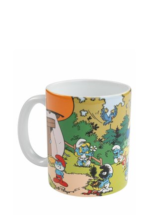 DIE SCHLÜMPFE TASSE DORF KAFFEETASSE - Kids' cup - mehrfarbig