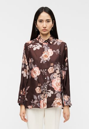 SALVE CAMICIA - Blúzka so zapínaním na gombíky - bordeaux