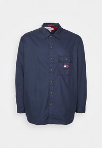 CLASSIC SOLID OVERSHIRT - Casaco leve - twilight navy