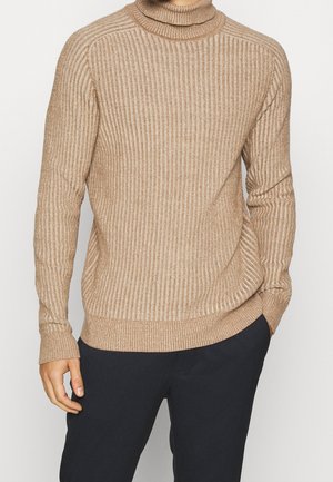 Pullover - mottled beige