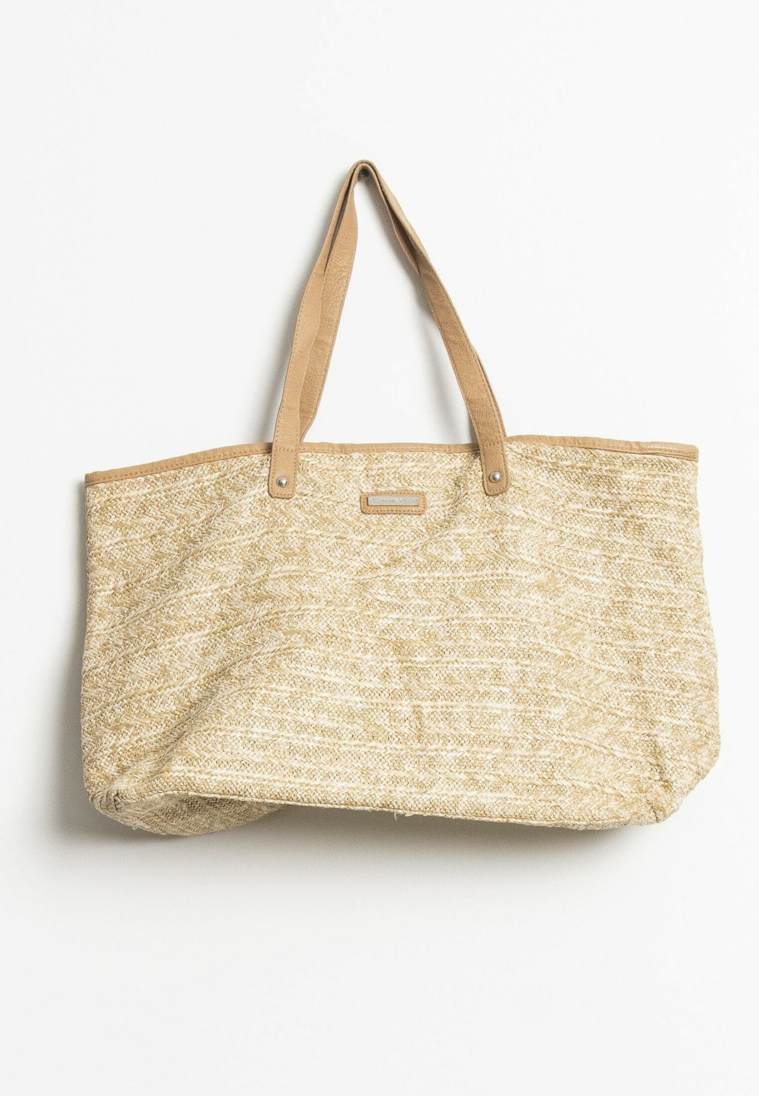 Mango Borsa a mano - beige - Zalando.it