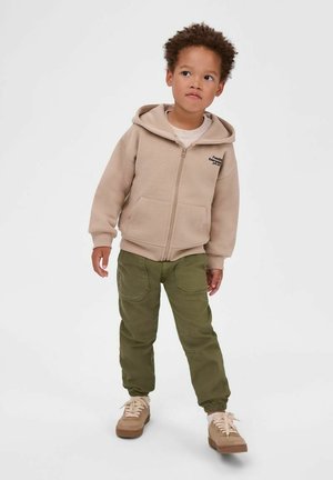 MINOTI, UTYLITY CUFFED JOGGERS - TROUSERS - Trousers - khaki