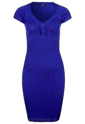 Gebreide jurk - blue