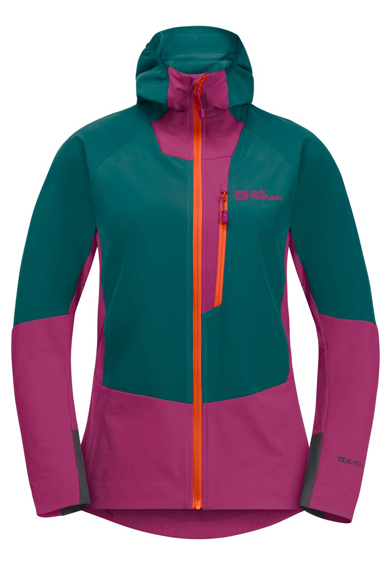 Jack Wolfskin Softshelljas petrol