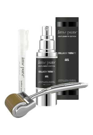 CIT FACE KIT - DERMA ROLLER BEHANDLUNG FÜR GESICHT - Skincare tool - schwarz