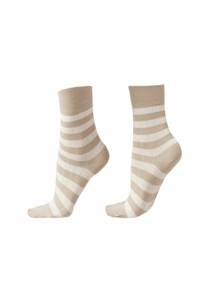 STRIPES - Socken - nude