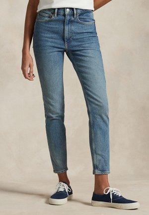 Polo Ralph Lauren HIGH RISE SUPER SLIM JEAN - Jeans Skinny Fit - antares wash