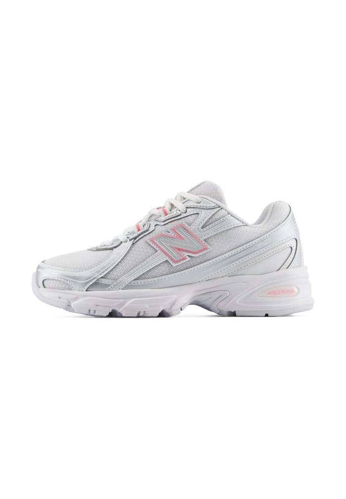 New Balance 740 UNISEX - Trainers - silver metallic / signal pink
