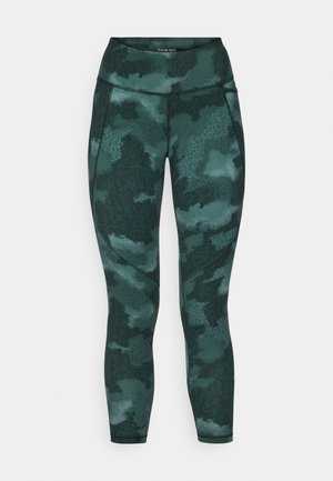 Sweaty Betty POWER 7/8 WORKOUT LEGGINGS - Tajice - green