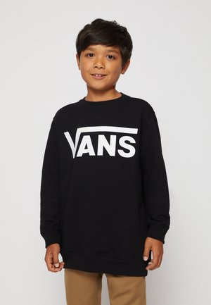 Vans BY VANS CLASSIC CREW BOYS - Felpa - black/white
