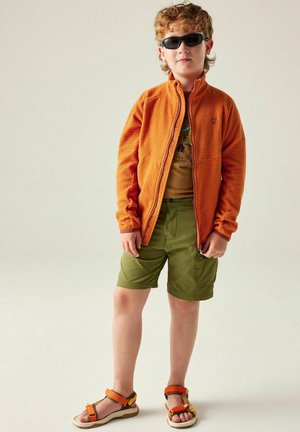 Regatta, REGATTA SWITCH OUT FULL ZIP MIDLAYER FLEECE STRETCH MID LAYERS  UNISEX - Fleece jacket - burnt orange