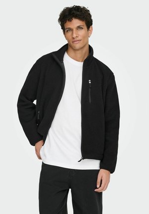 Fleece jacket - black