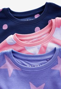 Next HEART, SPOT AND STAR PYJAMAS 3 PACK - Nachtwäsche Set - pink purple