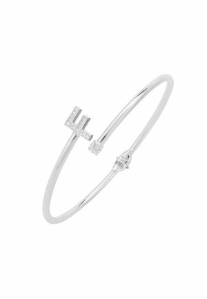 INITIAL BANGLE F - Bracelet - silver coloured