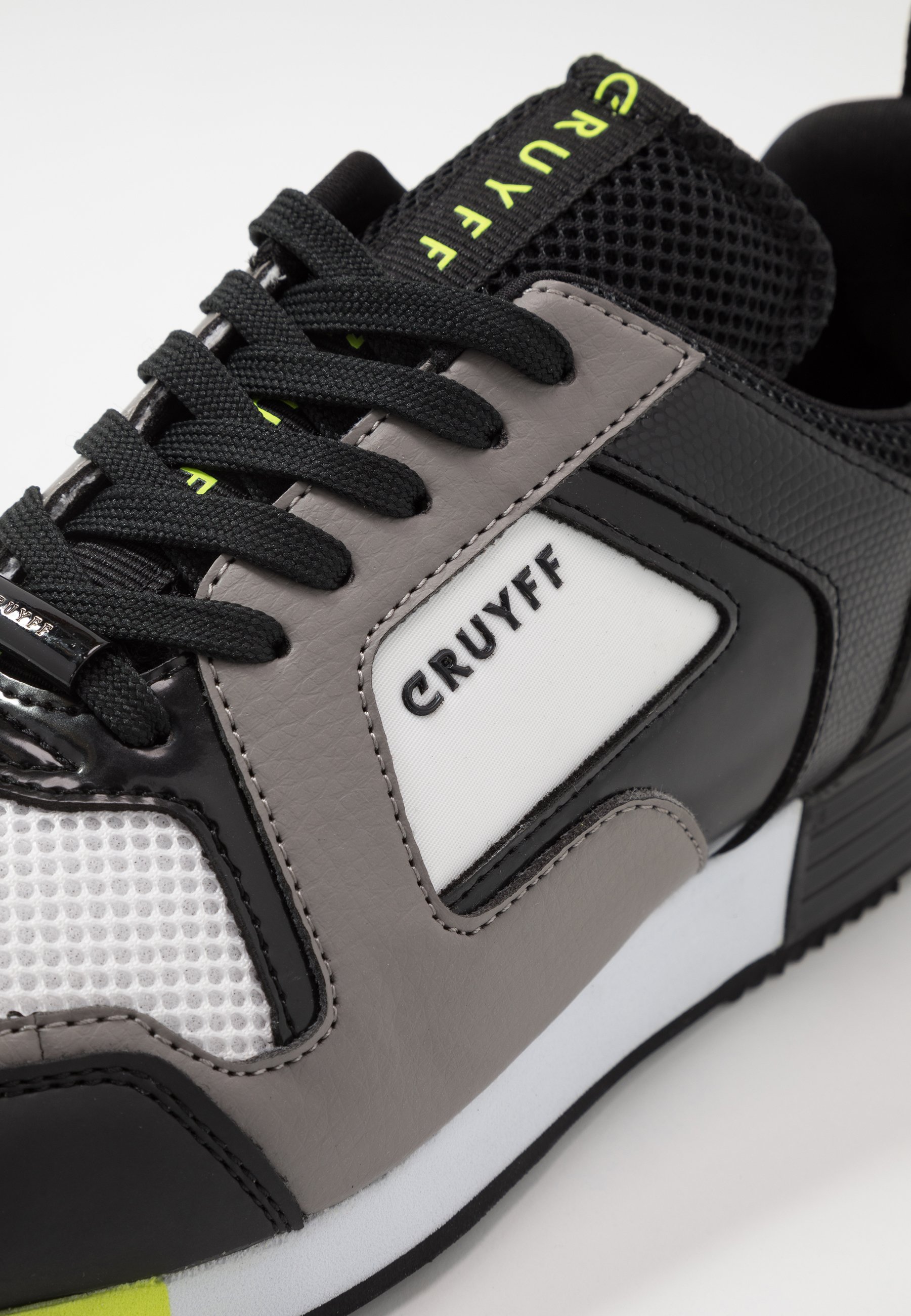 Cruyff LUSSO Joggesko dark greyfluo yellow Zalando.no Cruyff LUSSO Joggesko dark grey Zalando.no