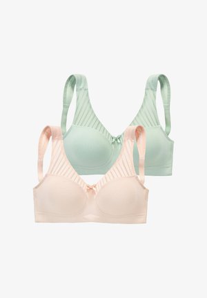 LASCANA, BÜGELLOSER BH - Bügel BH - pistazie rosé