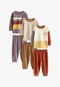 Valgt, red purple stripes