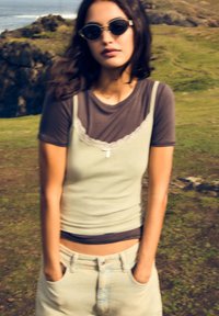 PULL&BEAR Occhiali da sole - green