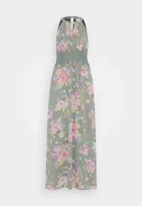 VIMILINA FLOWER MAXI DRESS - Oblečenie na špeciálnu príležitosť - cameo green