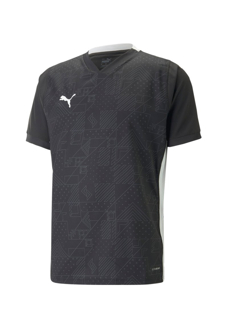 Puma Voetbalshirt zwart Puma Voetbalshirt zwart
