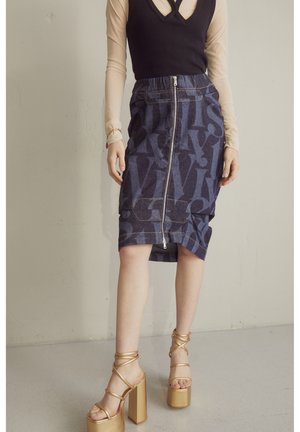 Vivienne Westwood Pennkjol - blue denim