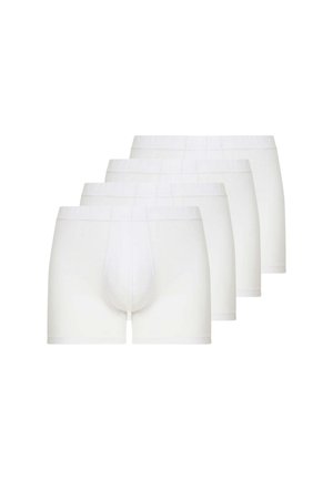 4 PACK FILO DI SCOZIA - Boxer aderenti - bianco