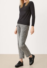 s.Oliver Strickpullover - black