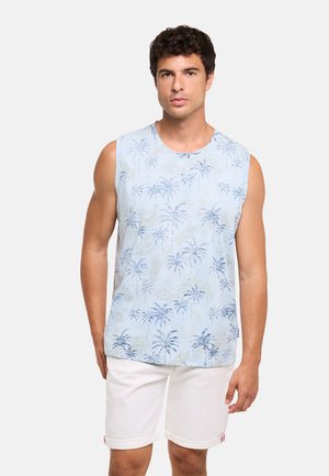Koala Bay, KOALA BAY CAMISETA PALMERAS SIN MANGAS AZUL - PALMLAKO - Top - azul