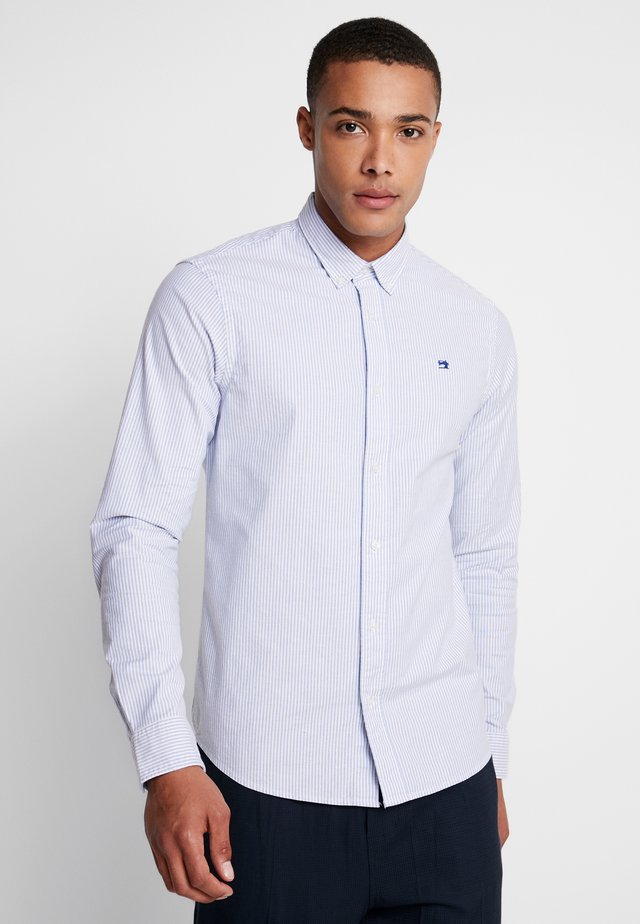 REGULAR FIT OXFORD SHIRT WITH STRETCH - Overhemd - off white