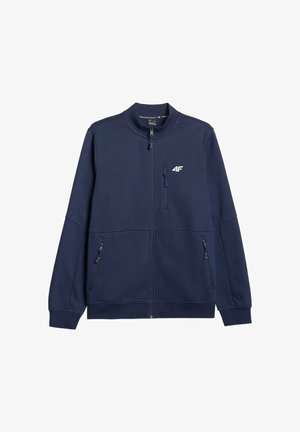 4F, BLUZA M2547 - Sweat zippé - dark blue