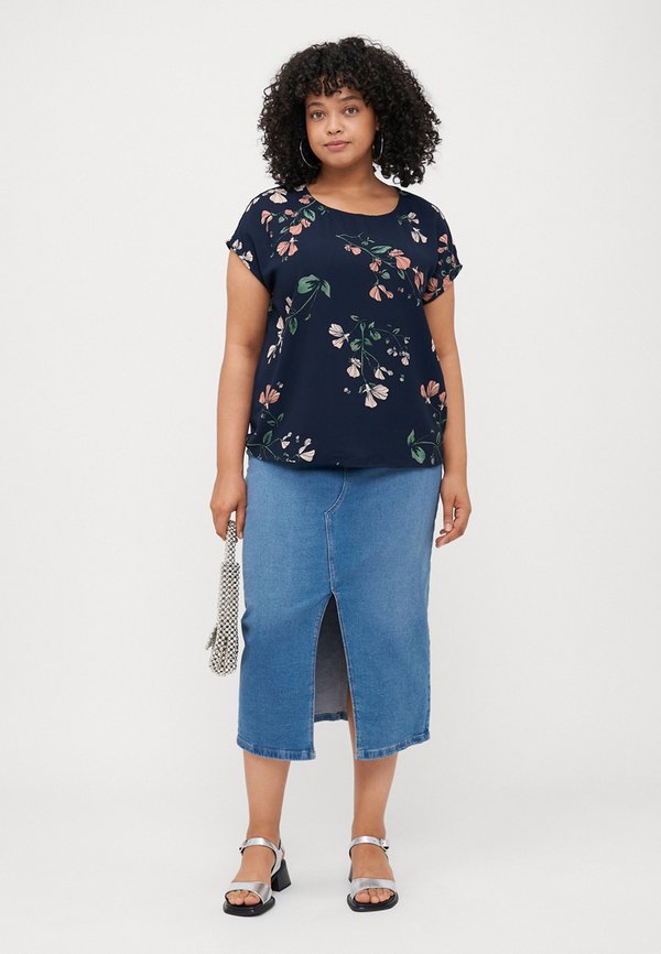 VMNEWHALLIE NEW - Print T-shirt - night sky3