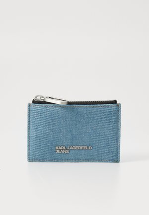 LOGO CARDHOLDER CHAIN - Wallet - bright blue marble