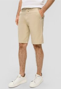 s.Oliver - RELAXED FIT - Shorts - beige Thumbnail-Bild 1