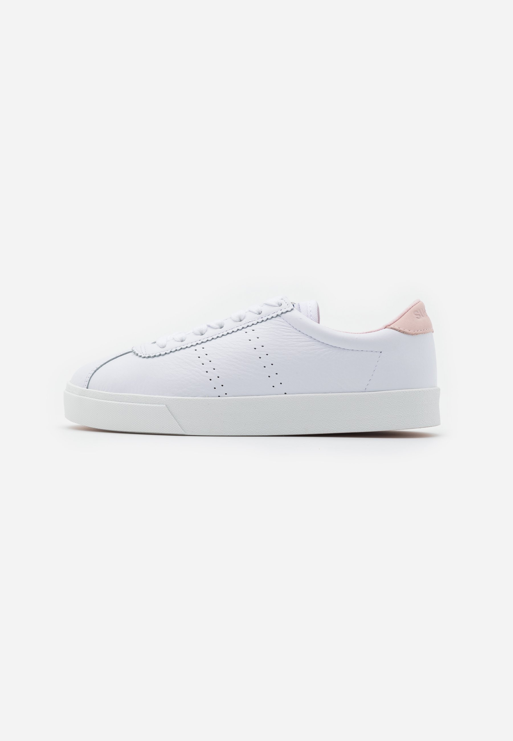 superga white pink