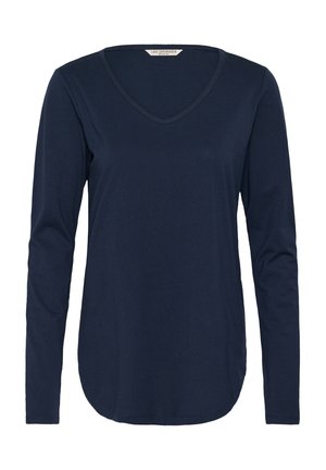 Love Copenhagen, LCDEVIKA V-NECK - T-shirt à manches longues - navy blazer