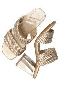 Mexx Muiltjes met hak - gold