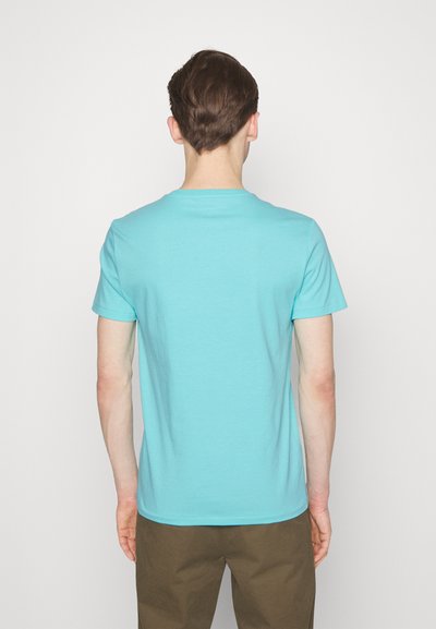 Polo Ralph Lauren CUSTOM SLIM FIT JERSEY CREWNECK T-SHIRT - T-shirt básica - vacation blue