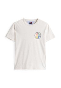 CREST TEE UNISEX - Print T-shirt - oat