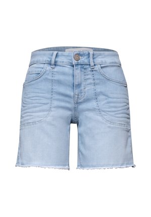 Street One Studio, STRAIGHT LEG JEANSSHORTS IM CASUAL FIT - Shorts vaqueros - light authentic blue wash