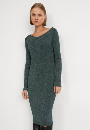 POPPIE - Cocktail dress / Party dress - black green