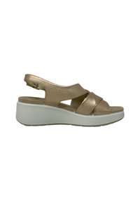 Enval Soft Sandali con plateau - gold coloured
