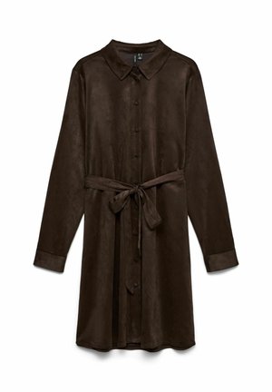 Vero Moda Curve, VMCKATTY , ciemnobrązowy