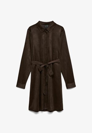 Vero Moda Curve, VMCKATTY , ciemnobrązowy