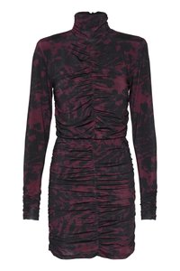 Gestuz REDEINA ROLLNECK DRESS - Shift-haljina - red structure