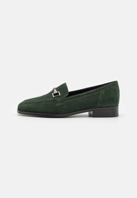 Unselected, green