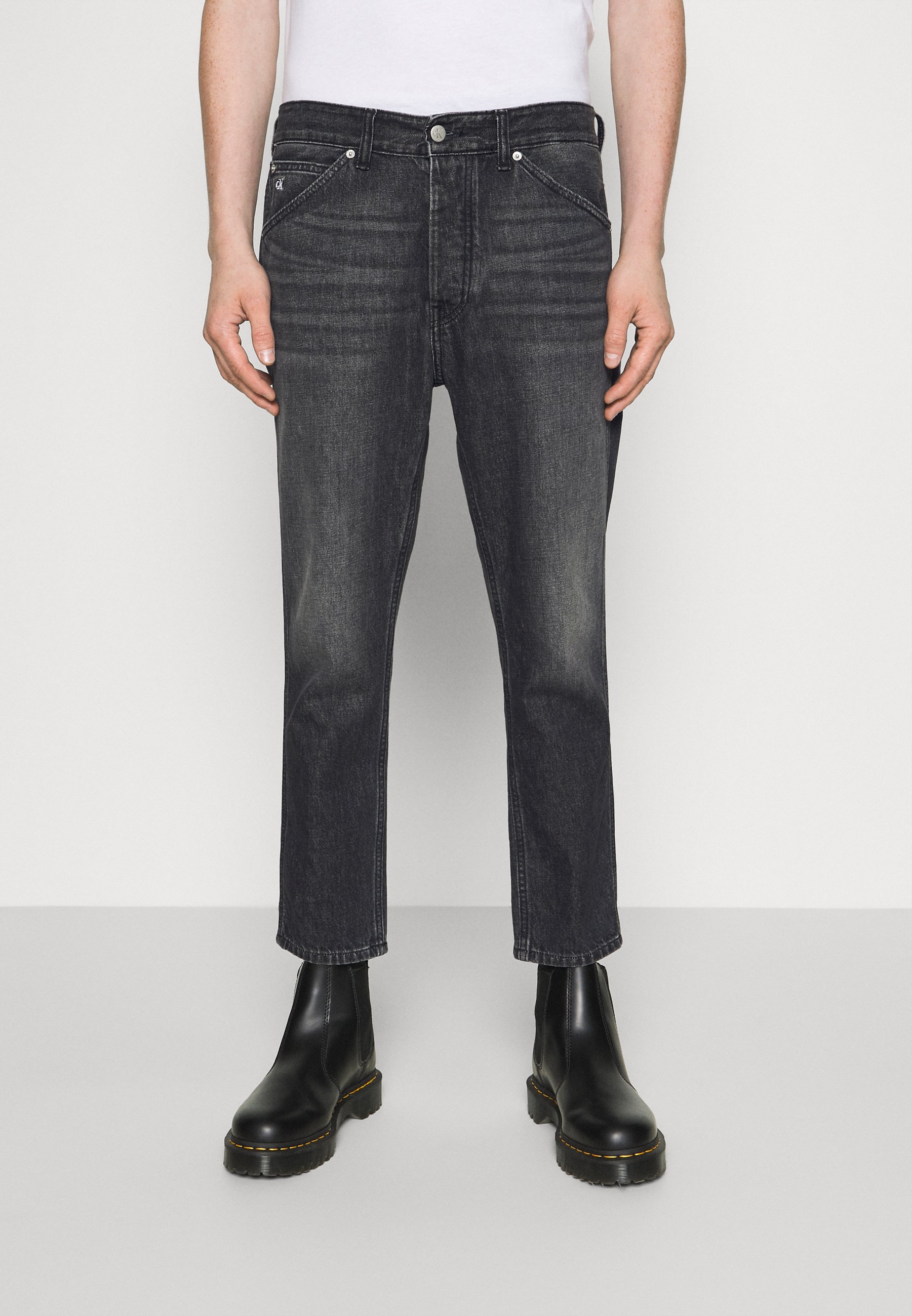 Calvin Klein Jeans DAD JEAN - Relaxed fit jeans - black/black denim -  Zalando.co.uk