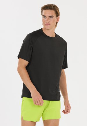 VIRTUS, VIRTUS T-SHIRT SOUNI - Sports T-shirts - black