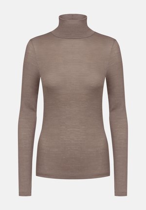 mey SERIE LOVE - Long sleeved top - deep taupe