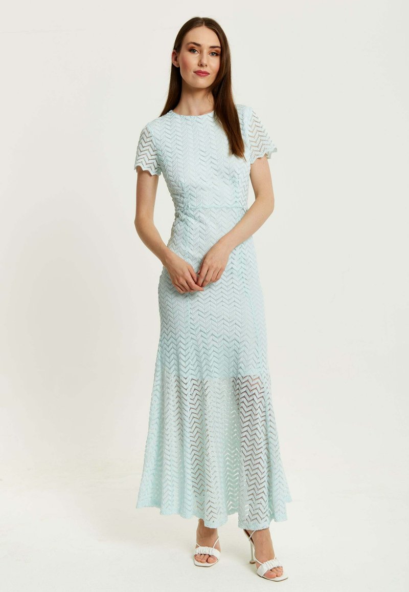 Liquorish WITH OPEN BACK DETAIL - Maxi dress - blue