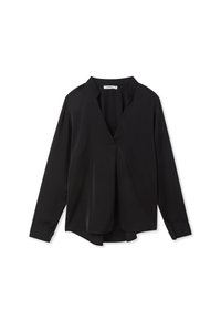 Terranova CATDA COREANA CHIUSA - Camicetta - nero